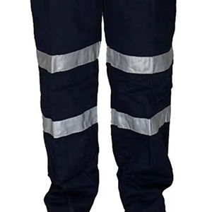 Overol de Trabajo de Algodón de Alta Visibilidad para Hombre, Overol Personalizado con Franjas Reflectantes de Alta Visibilidad, Uniforme de Seguridad - Product Image 4