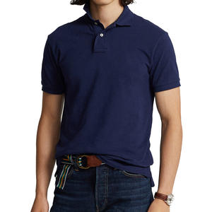 Polo de golf personnalisé pour hommes, chemises organiques avec vêtements de golf performants en polyester à haute impression et sublimation - Product Image 2
