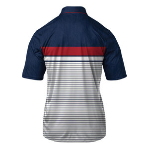 Precio bajo Los hombres más vendidos para Polos 100% algodón Cómodo y transpirable Tejido de punto sólido Etiqueta privada - Product Image 2