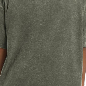 Camisetas de gran tamaño con lavado ácido moderno para mujer, camisetas de verano holgadas a la moda, venta al por mayor ecológica - Product Image 5