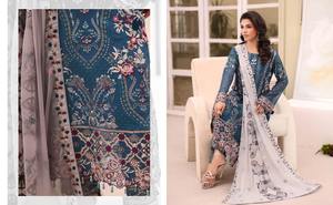 2025 Top marque Collection haute qualité en mousseline de soie vêtements de fête costumes pour femmes Style indien pakistanais Salwar Kameez inspiré inde - Product Image 5