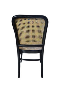 SOLOBEAT Modern Bentwood Rattan Eco-Friendly Outdoor <b>Restaurant</b> Dining <b>Chair</b> - Product Image 2
