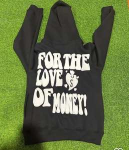 Sudadera con capucha de algodón 100% de alta calidad para hombre, Sudadera con capucha de invierno de gran tamaño con bolsillo, jersey de lana sólida, sudaderas con capucha para hombre - Product Image 3