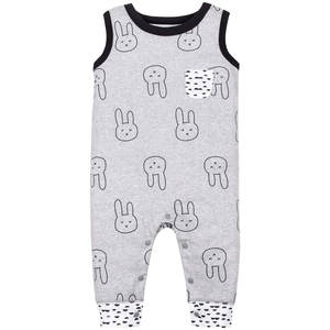 ชุดรอมเปอร์สำหรับเด็กทารกเด็กผู้ชายเด็กผู้หญิงเด็กผู้ชายที่ใส่ได้ทั้งชายและหญิงชุดติดกันชิ้นเดียวทำจากธรรมชาติออร์แกนิคแท้อ่อนโยนเป็นพิเศษสำหรับผิวเด็ก - Product Image 1