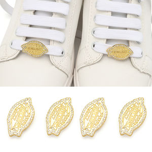 Scarpe personalizzate scarpe Decorative <span class=keywords><strong>Charm</strong></span> scarpe da ginnastica con ciondolo laccio d'oro <span class=keywords><strong>Charm</strong></span> con marchio personalizzato <span class=keywords><strong>Charm</strong></span> per scarpe - Product Image 4