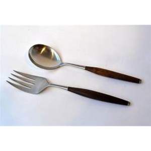 Juego exclusivo de servidor de ensalada de latón, utensilios de cocina comedor para mesa de fiesta para servir, uso en restaurante y hogar - Product Image 6