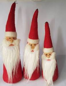 Felt Santa Set de tres - Product Image 2