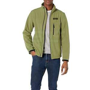 STRONG REAPERS SPORTS OEM Service Men's Winter <b>Jacket</b> Breathable Stand Collar Front Logo Polyester/Cotton Casual Regular Fit - Product Image 4