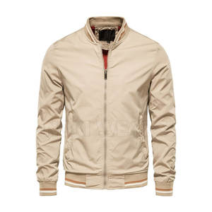 Chaqueta de invierno Bomber de poliéster de nailon 2025 para hombre, ropa informal, chaqueta Bomber de gran tamaño a la venta - Product Image 1