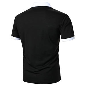 Polos de Golf informales para hombre de algodón 100% de la mejor calidad, Camiseta con cuello Simple y logotipo personalizado, tela de punto con logotipo sólido Atlético estampado - Product Image 4
