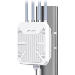 Wavlink wn573hx1 Wifi 6 ax1800 IP67 ngoài trời không thấm <span class=keywords><strong>n</strong></span>ước băng tầ<span class=keywords><strong>n</strong></span> kép không dây Wifi Router AP Repeater lưới Extender Router ban đầu - Product Image 1