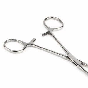 Stainless Steel Allis Tissue Forceps Surgical Instrument with <b>Ratchet</b> Lock - Product Image 3