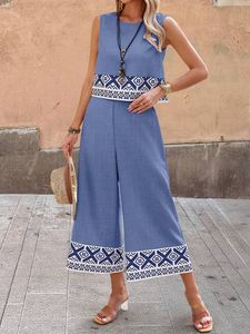 Conjunto elegante de Primavera de dos piezas para mujer, falda de cintura alta de longitud corta con patrón sólido, top de gasa bordado, mangas acampanadas - Product Image 4