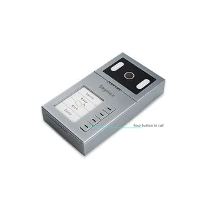 Customized night vision IP 65 interphone vido door phone intelligent wireless intercom system for home