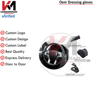 Gants en cuir classiques de qualité supérieure pour les mariages, les soirées et les occasions spéciales Doublure douce Gants de mode en gros - Product Image 3