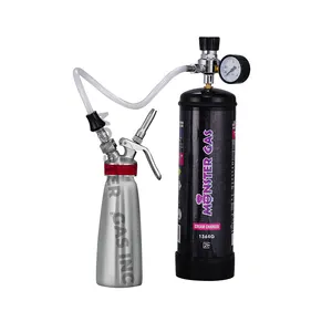 Monster Gas 2.2L accessori per Dessert crema con frusta e cilindro 2.2L caricabatterie per frusta pronto per l'esportazione all'ingrosso di prodotti In magazzino