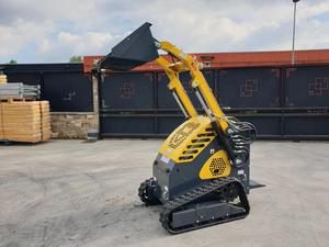 Livraison gratuite HT360 Mini Track Loader |   360 kg |   Hauteur de levage de 2,45 m |   Moteur de chenilles |   Circuit de marteau hydraulique |   1,15 m de large - Product Image 3