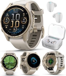Reloj Inteligente GPS Multideporte Garmin Fenix 8 de Alta Calidad, 43 mm, Cristal de Zafiro, AMOLED - Product Image 3