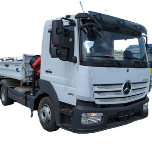 Camión Volquete Usado MB Atego 923K 6X4 2024 con Grúa, Motor Weichai Euro 2 Diésel 229HP, Transmisión Manual, Volante a la Izquierda - Product Image 1