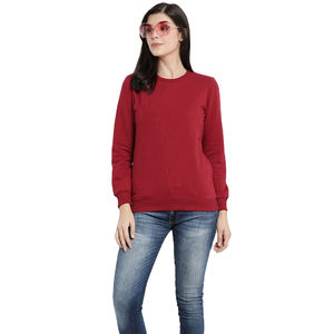 Sudadera informal de Invierno para mujer hecha en Pakistán tela de lona transpirable de alta calidad logotipo frontal ecológico personalizable - Product Image 4