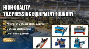 Machine à fabriquer des tuiles en acier rentable avec moteur à roulement à engrenages - Haute productivité 380V Machine à tuiles émaillées - Product Image 6