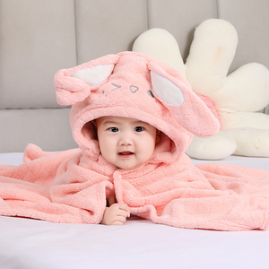 Serviettes à capuche personnalisées pour enfants en viscose biologique, motif animal (dinosaure, vache, ours), serviettes <span class=keywords><strong>de</strong></span> plage, serviettes d'emmaillotage pour bébé - Product Image 3