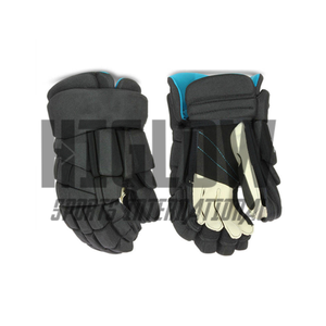 Gants de hockey sur glace HI-GLOW SPORTS INTERNATIONAL - Cuir et fibre de carbone, fermeture à pression réglable, légers, durables, toutes tailles - Product Image 6