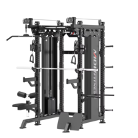 Máquina de Cable Multifuncional Comercial, Power Rack, Entrenador Funcional, Smith Opcional, Equipo de Fitness