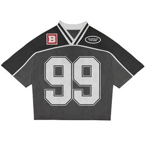 ใหม่เสื้อยืดผ้าตาข่ายแฟชั่นฤดูร้อนระบายอากาศได้ดีเสื้อยืดผู้ชายออกแบบได้ตามต้องการ - Product Image 5