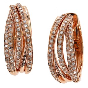 14k Rose Gold Luxury Trendy 925 Sterling <b>Silver</b> VVS Moissanite Diamond Drop <b>Earrings</b> <b>for</b> <b>Women</b> IGI Certified - Product Image 2