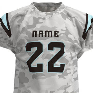 Camiseta de fútbol americano de malla deportiva de gran tamaño para hombre hecha a medida 2025 ropa deportiva camiseta de fútbol de malla americana para Unisex - Product Image 4