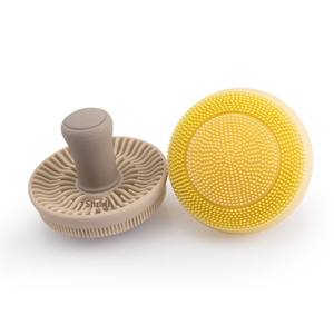 Brosse nettoyante manuelle en silicone pour le visage, modèle léger, pour le nettoyage des pores, le rajeunissement et le massage beauté en forme de champignon - Product Image 5