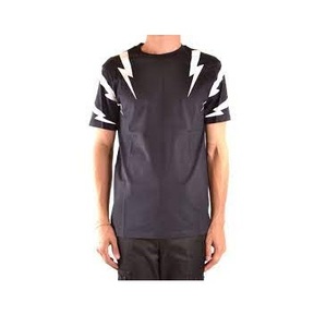 T-shirt léger à coupe régulière, vêtements décontractés pour hommes, t-shirt en coton, logo en mousse personnalisé, t-shirt imprimé en relief pour hommes en provenance d'Inde - Product Image 4