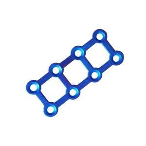 Mini placa cuadrada de bloqueo de alta calidad, instrumentos quirúrgicos ortopédicos, 2,0mm, acero inoxidable de grado médico, Manual al por mayor - Product Image 4