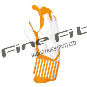 Gants de frappeur de baseball en cuir d'agneau pour adultes, haute qualité, entraînement sportif, fermeture à boucle personnalisée, confortable, durable et respirante - Product Image 3