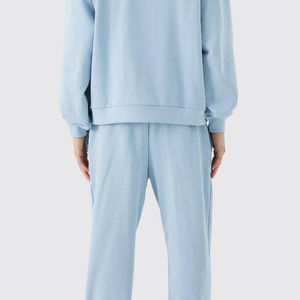 Survêtement de jogging deux pièces confortable en coton pour hommes vêtements de sport coupe ajustée ensemble de gymnastique en gros - Product Image 3