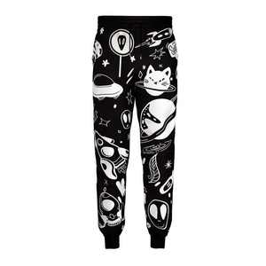 Pantalones Deportivos Unisex Personalizados con Logotipo Negro, Pantalones Deportivos Ligeros para Hombre, Corte Regular, Estilo de Frente Plano, Teñidos, Talla Grande, Sublimación - Product Image 1