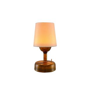 Lampada da tavolo con paralume a batteria, - Product Image 1