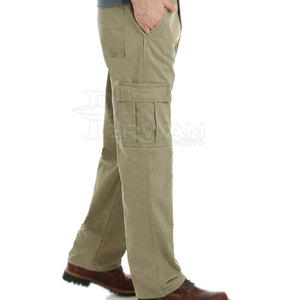 Pantalones de entrenamiento al aire libre ligeros de algodón 100% para hombres de talla grande estilo callejero pantalones y ropa de cintura media para hombres - Product Image 2