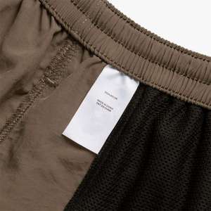 Fashion street wear 7 inch custom logo oversized blank mens <b>nylon</b> pants <b>shorts</b> DDP shipping - Product Image 6