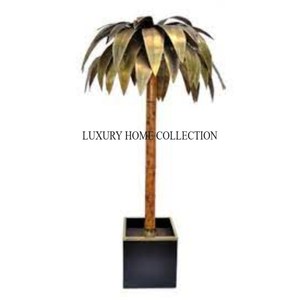 Lámpara de pie de metal de inspiración vintage con un elegante acabado industrial y un cálido brillo ambiental para interiores acogedores - Product Image 2