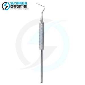 โพรบทางทันตกรรมสำหรับเด็กเครื่องมือผ่าตัดสเตนเลสสตีลขนาดเล็กเครื่องมือออกแบบด้วยมือปลอดภัยเครื่องมือทันตกรรม - Product Image 3