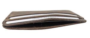 Portefeuille élégant et mince en cuir véritable pour cartes de crédit, adapté au transport quotidien, emballage personnalisé disponible - Product Image 3