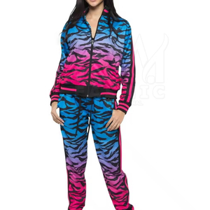Chándal de sublimación ligero hecho a medida de alta calidad para mujer cómodo y transpirable de talla grande para invierno - Product Image 5