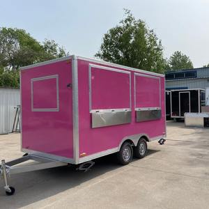 Livraison rapide, qualité supérieure, camion de nourriture mobile, mini camion à café, camion à tacos, petit chariot de nourriture portable, barbecue turc, chariot à hot-dogs - Product Image 1