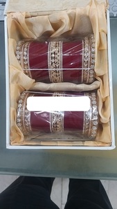 Chura Nupcial con Detalles Dorados, Joyería Punjabi de Moda para Bodas, Accesorio Imprescindible de Proveedor Indio, Hecho de Latón - Product Image 2