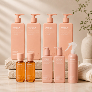 Collection Yafeila Witch Hazel pour le soin du cuir chevelu et des cheveux, shampooing vegan anti-chute de cheveux à l'huile de romarin pour tous types de cheveux - Product Image 1
