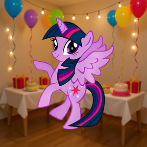 Ballon en aluminium My Little Pony 81x66cm, décoration de fête, lot de 2 - Product Image 3