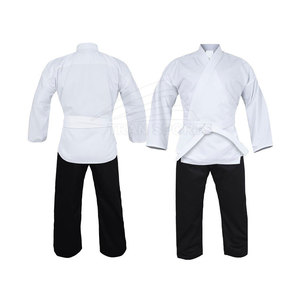 Nueva llegada diseño personalizado uniforme de Karate bajo precio algodón hecho artes marciales desgaste - Product Image 2