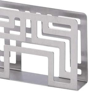 ที่ใส่กระดาษเช็ดปากแบบโมเดิร์น ดีไซน์เรขาคณิต ตัดแต่งอย่างมีสไตล์ ฐานมั่นคง ประหยัดพื้นที่ ใช้จัดระเบียบบนโต๊ะได้อย่างมีสไตล์ เหมาะสำหรับบาร์และร้านกาแฟ - Product Image 2